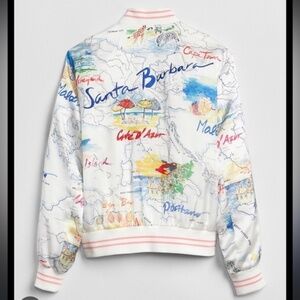 Retro Gap “Destinations” Bomber Jacket